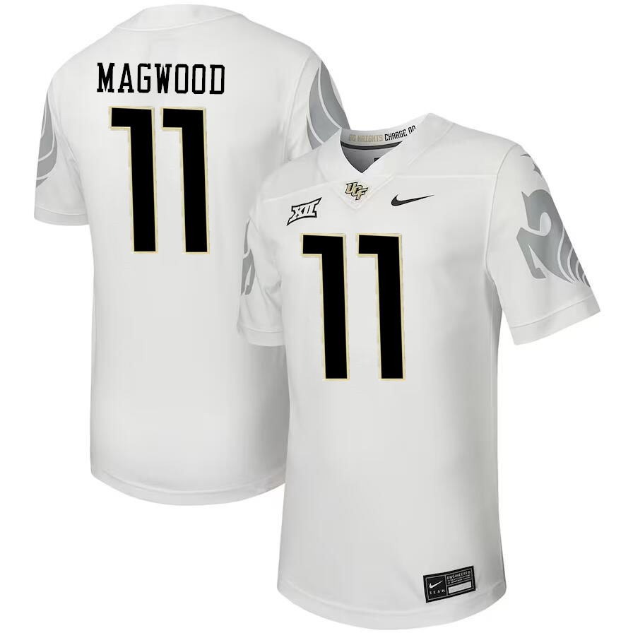 Men #11 Chauncey Magwood UCF Knights Big 12 Conference College Football Jerseys Stitched-Black